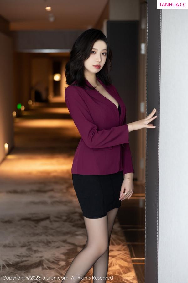 [XiuRen]高清写真图 2023.06.07 No.6870 郑颖姗Bev 黑丝美臀